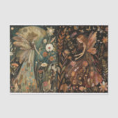 Fairies Spring/Fall Decoupage Tissue Seidenpapier (Vorderseite)
