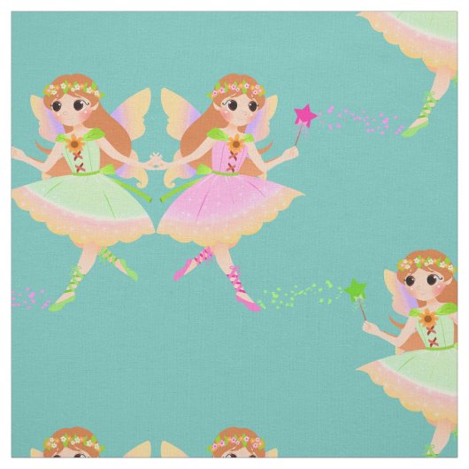 Fairies Stoff (Muster)