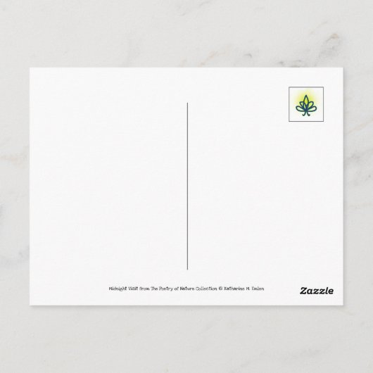 Fairies Tanzen, Esoteric Surreal Natory Postkarte (Rückseite)