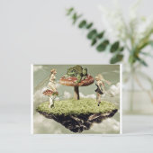 Fairies und der Froschprinz Postcard Postkarte (Stehend Vorderseite)