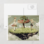 Fairies und der Froschprinz Postcard Postkarte (Vorne/Hinten)