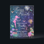 Fairies und Friends Einladung zum Geburtstag<br><div class="desc">Fairies und Freunde verzaubern zum Geburtstag</div>
