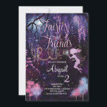 Fairies und Friends Einladung zum Geburtstag<br><div class="desc">Lila Fairies und Freunde Geburtstagseinladung Diese verzauberte Einladung ist wie keine andere mit ihrem dunklen lila Wisteria-Hintergrund und der lila Fee und dem verzauberten Wald. Machen Sie Ihren kleinen Geburtstag zu einem besonderen Erlebnis</div>