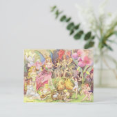 Fairies und Sprites Postkarte (Stehend Vorderseite)
