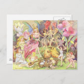 Fairies und Sprites Postkarte (Vorne/Hinten)