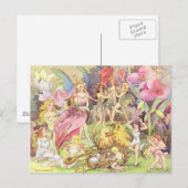 Fairies und Sprites Postkarte (Vorne/Hinten)