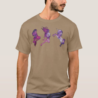 Fairies Unicorns Mermaids Galay Graphic gestört T-Shirt