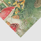 Fairies Verzauberter Wald Woods Unicorn Decoupage  Seidenpapier (Ausschnitt)