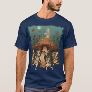Fairies Vintag Mushroom T-Shirt