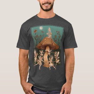 Fairies Vintag Mushroom T-Shirt