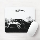 Fairlady 350Z mit schwarzem Bürsten-Anschlag Mousepad (Mit Mouse)