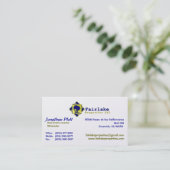 Fairlake Eigenschaften: Beruflich Visitenkarte (Stehend Vorderseite)