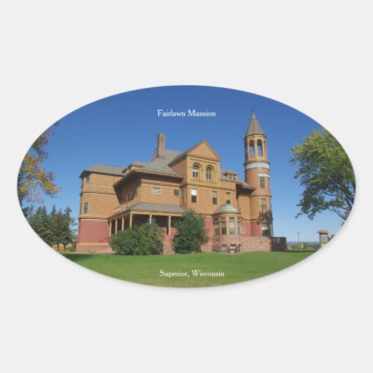 Fairlawn Mansion Aufkleber (Vorderseite)