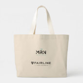 Fairline CA Branded Tote Bag Jumbo Stoffbeutel (Rückseite)