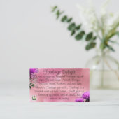 Fairlings Delight's Reg. Visitenkarte 53086 (Stehend Vorderseite)