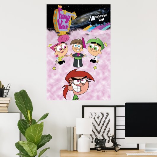 Fairly Odd Elternteile Poster (Heimbüro)