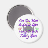 Fairly Take & Fairly Give Magnet (Vorderseite/Rückseite)