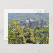 Fairmont Banff Springs Hotel in Banff Canada Postkarte (Vorne/Hinten)