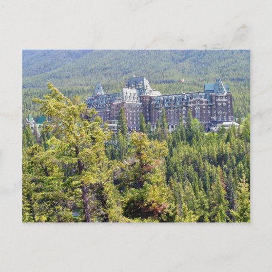 Fairmont Banff Springs Hotel in Banff Canada Postkarte (Vorderseite)