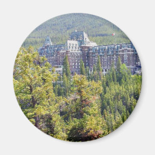 Fairmont Banff Springs Hotel in Banff Kanada Magnet