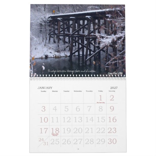 Fairmont Bereichs-Kalender 2007 Kalender (Jan 2027)