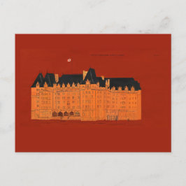 Fairmont Empress Hotel Victoria BC Canada Postcard Postkarte