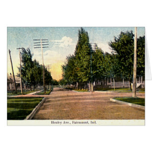 Fairmount, Allee 1910 Indianas Henley