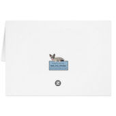 Fairmount Park Duck Family Grußkarte (Rückseite Horizontal)