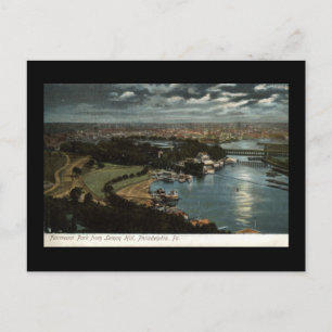 Fairmount Park, Philadelphia 1906 Vintage Postkarte