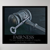 Fairness Poster (Vorne)