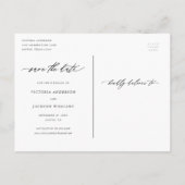 Fairness Save the Date Postkarte (Rückseite)