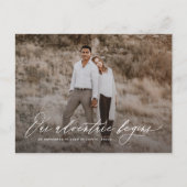 Fairness Save the Date Postkarte (Vorderseite)