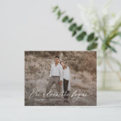 Fairness Save the Date Postkarte (Stehend Vorderseite)