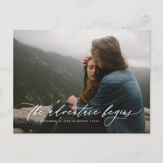 Fairness Save the Date Postkarte (Vorderseite)