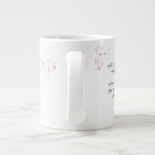 Fairouz Morgen Jumbo-Tasse (Rückseite)