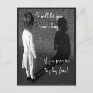 Fairplay individuell anpassbare Postkarte