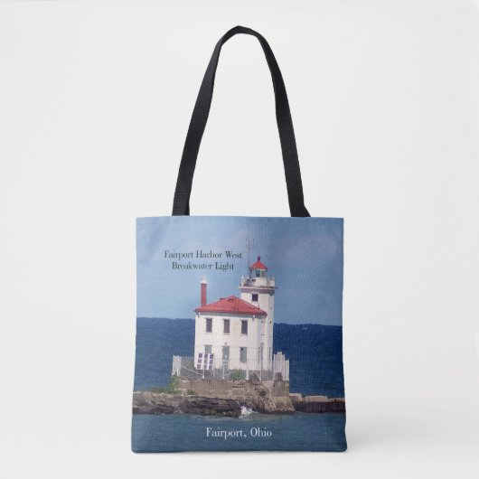 Fairport Harbour West Breakwater Light Tasche (Vorderseite)