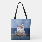 Fairport Harbour West Breakwater Light Tasche (Rückseite)