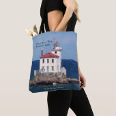 Fairport Harbour West Breakwater Light Tasche (Von Nahem)