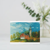 Fairport Lighthouse Musium 1997 Postkarte (Stehend Vorderseite)