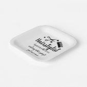 Fairstylist Zitat Funny Friseur Stars Party Pappteller (Gewinkelt)