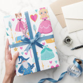 Fairtales Papier für Wrapping-Zeichen Geschenkpapier