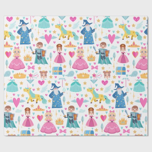 Fairtales Papier für Wrapping-Zeichen Geschenkpapier (Flach)