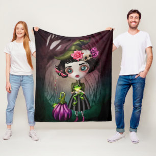Fairuza die kleine Hexe Fleecedecke