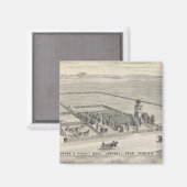 Fairview res, Ranches Magnet (Vorderseite/Rückseite)