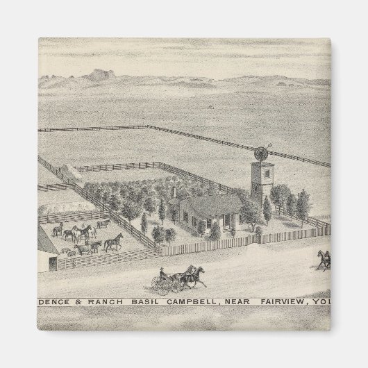 Fairview res, Ranches Magnet (Vorne)