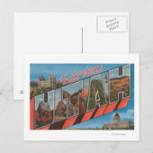 Fairview, Utah - Große Buchstabenszenen Postkarte (Vorne/Hinten)