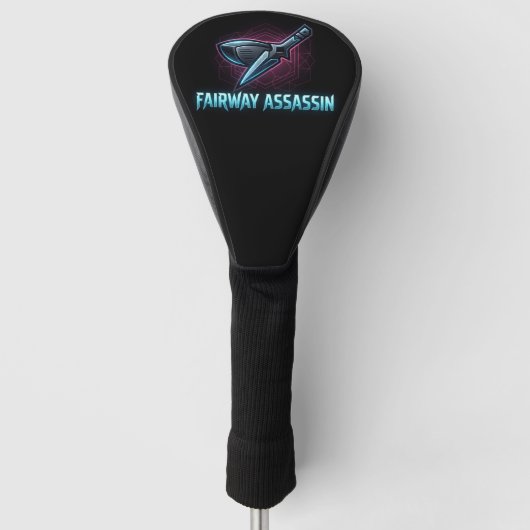 Fairway-Assassine Golf Headcover (Vorderseite)