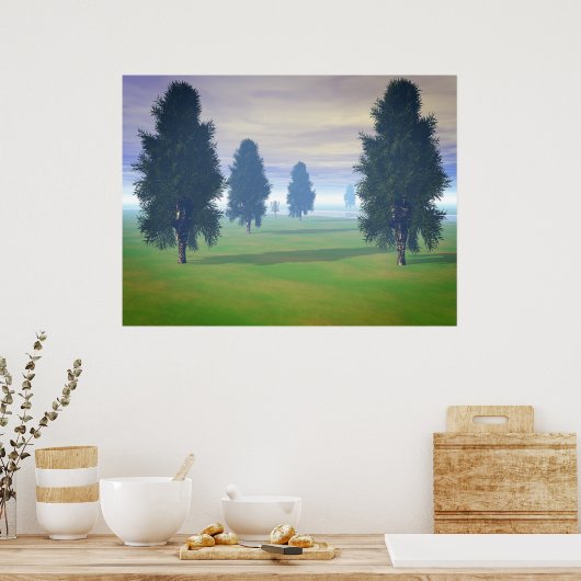 Fairway bis sieben poster (Küche)