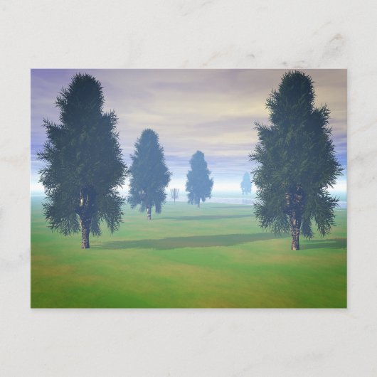 Fairway bis sieben postkarte (Vorderseite)